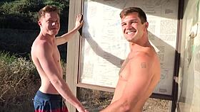 Brysen Barron sucks and gets barebacked in gay fantasy!