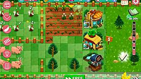 Nutaku Booty Farm Hentai Game Part 14 Features Brunette Fantasy Ranch Sex with Big Tits and Ass