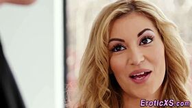 classy babe rides lover in high definition 😜