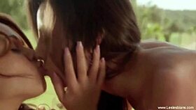 Hey, Rebekah is totally arousing her lesbian friend Tereza by licking her pussy! 😏