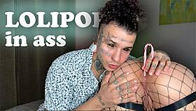 i play with candy in her ass for ass to mouth