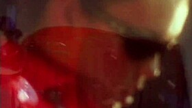 Aya Holmes In Red Car Boots Masturbating To Orgasm