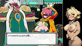 i play poochame maid game and fight female tanuki monster