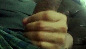 Incredible big latino dick gets jerked off intensely