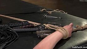 INKED BLACK MASTER TORMENTS BRUNETTE