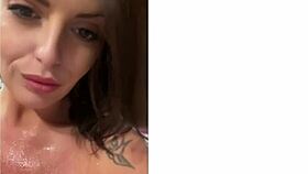 Oh wow, your boi pussy is melting over this hot milf's big tits and tattooed body 😍