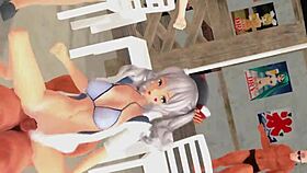love me if you can mmd r18 featuring prinz eugen and kashima kancolle