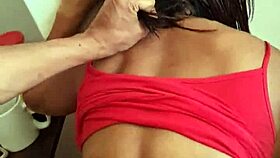 Sneaky recording of schoolgirl niece unaware of hidden cam while bent over in doggystyle pose. Voyeur captures every taboo upskirt detail.