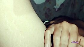 i finger my shaved pussy alone