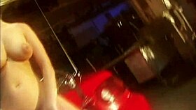 Aya Holmes In Red Car Boots Masturbating To Orgasm