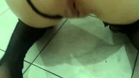 Fabinho's second anal fuck with Stella, that blonde milf with big tits, drove him wild