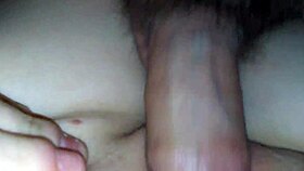 Teen Wakes Up To Big Cock Fingering Her Pussy