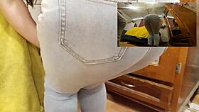 Milf gets groped for cash, what a deal!