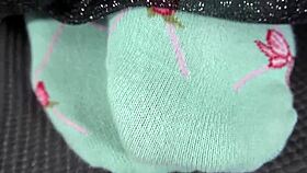 restrained woman tickles sole