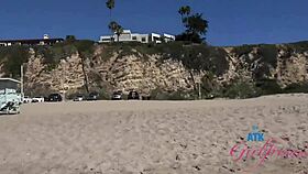 Beach date with kourtney ray who loved having her pussy played with?