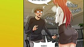 boss fucked office whore on the table and by the window