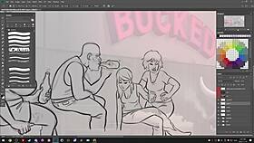 darkcookie streams summertime saga on picarto in high quality