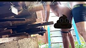 On my friend's aniversarry, i fuked his gostosa in the backyard