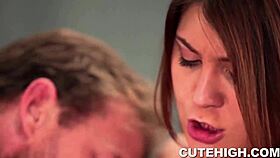 jojo kisses and sucks on a big cock in a roleplay scenario