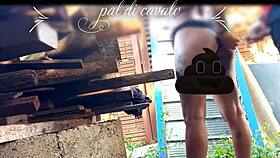 On my friend's aniversarry, i fuked his gostosa in the backyard