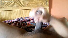 ts vixxen jasel cums hard in sexy trans encounter