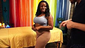 Kaiya's relaxing massage session with big tits and ass