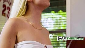 Aria Banks and Riley Jean seduce stepuncle Logan Lucky in bikinis