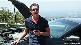 INDIA SUMMER BENDS OVER FOR DOGGYSTYLE AND RIDES HIS COCK HARD!