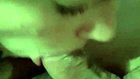 Tattooed Carol Gets Oral Creampie Voyeur Style