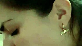 Tattooed Carol Gets Oral Creampie Voyeur Style