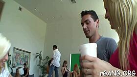 nasty swinger party with blowjobs and fucking