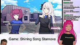 vtuber lewdneko plays shining song starnova aki route part 2