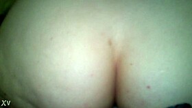 big ass girlfriend hints at riding her boyfriend's cock