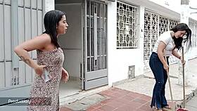 went to the store for water, neighbor seduced me with hot sex 😏