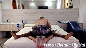 Curly-haired Nicolli Fox gets wild in motel orgy