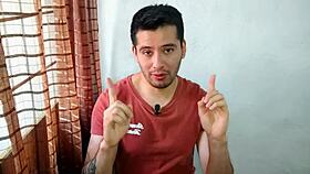 My Brother's Best Friend Catches Me With A Dildo And Fucks Me With His 19cm Cock For The First Time.