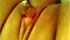 I focus on the close-up of her tight pussy penetration.