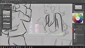 darkcookie streams summertime saga on picarto in high quality