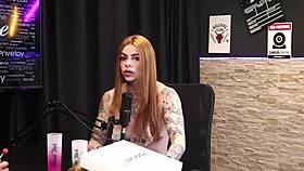 ruiva braba says goodbye in sheer red