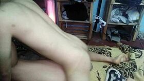 Latina Milf Couple Enjoys Amateur Missionary Sex Beside Electric Stove