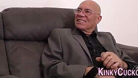 Did you see that cuckolder jizz in interracial threeway?