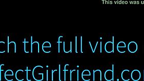 perfect brunette girlfriend cheats with boyfriend's step dad