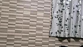 husband arrives while ebony gets fucked and squirts