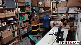 sweet brunette teen 18+ punished with big cock fucking in the garage.