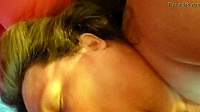 Princess sucking a massive BBC with raw intensity.