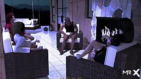 retrieving past memories at lake house shower scene