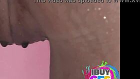 lesbian duo flaunts natural tits while licking popsicle and pussy 😜