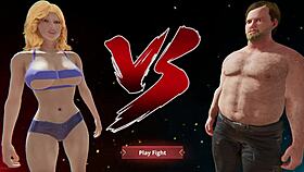 ethan vs olwen naked fighter 3d anal doggystyle bent over assfucking!