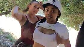 Carmela Clutch & Cali Caliente Go For A Hike