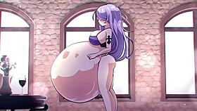 camilla feels intense vore animation